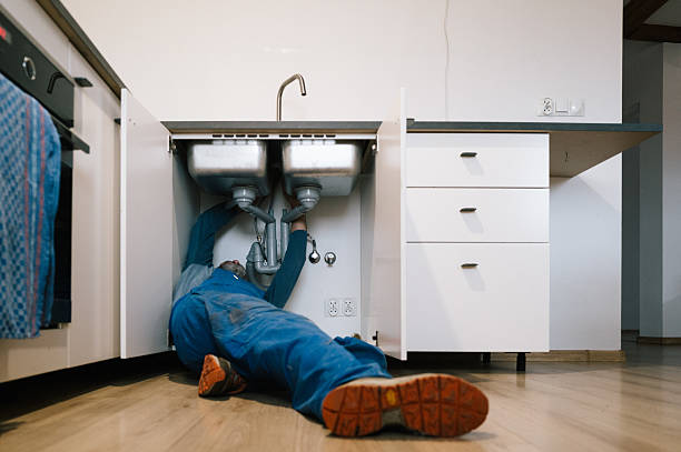 Professional Plumbing technician working in Standard, IL
